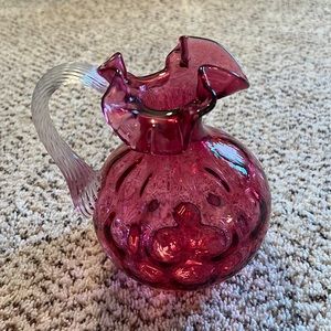 Vintage Fenton Glassware pitcher